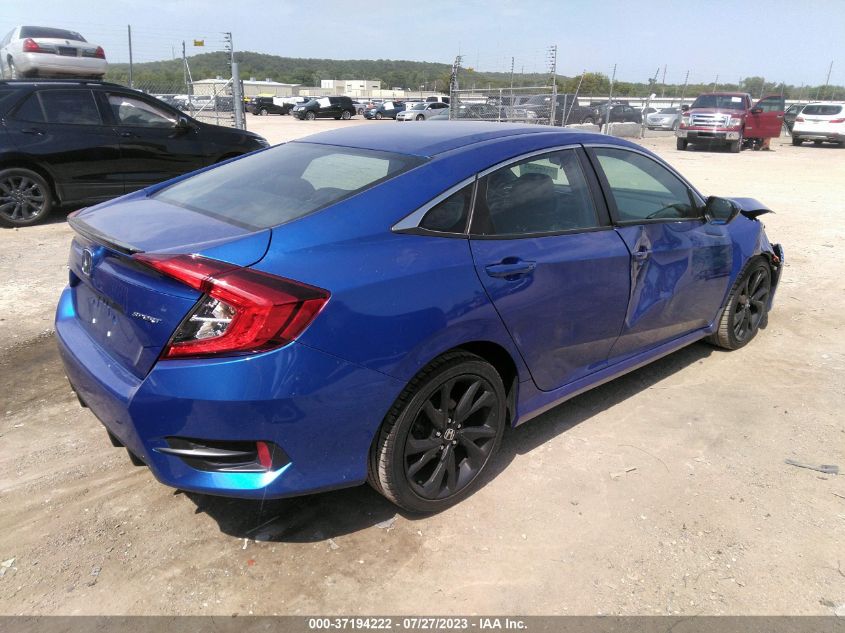 2019 HONDA CIVIC SEDAN SPORT - 2HGFC2F85KH548666