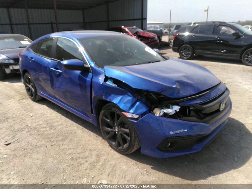 2019 HONDA CIVIC SEDAN SPORT - 2HGFC2F85KH548666