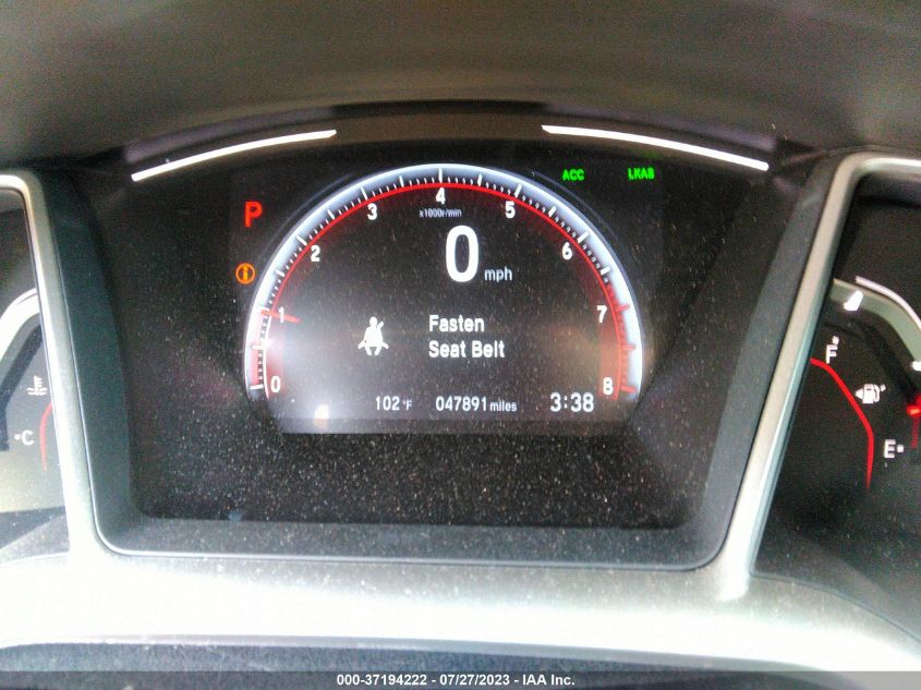 2019 HONDA CIVIC SEDAN SPORT - 2HGFC2F85KH548666