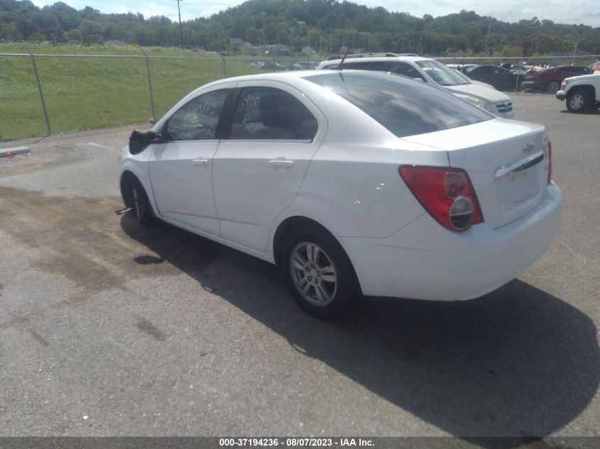 2014 CHEVROLET SONIC LT - 1G1JC5SHXE4178390