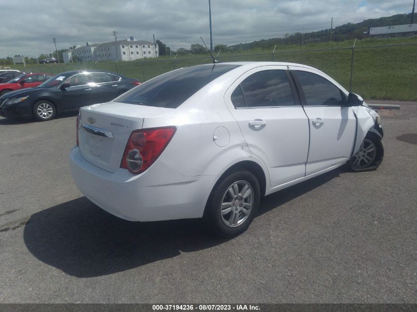 2014 CHEVROLET SONIC LT - 1G1JC5SHXE4178390