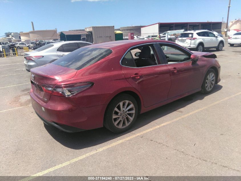 2022 TOYOTA CAMRY LE - 4T1C11AK7NU635969