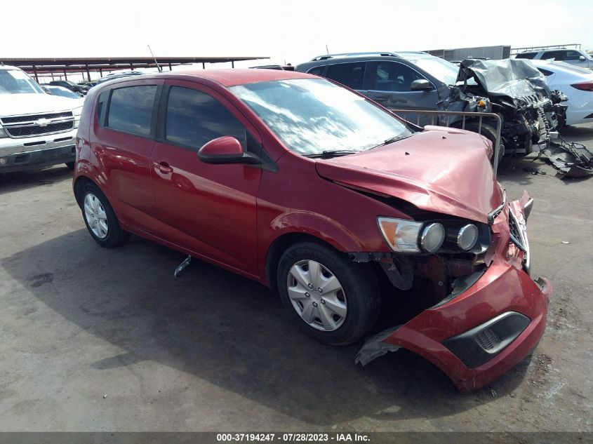 2013 CHEVROLET SONIC LS - 1G1JA6SH2D4167555