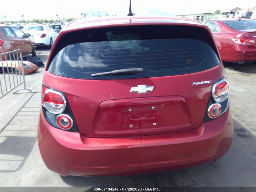 2013 CHEVROLET SONIC LS - 1G1JA6SH2D4167555
