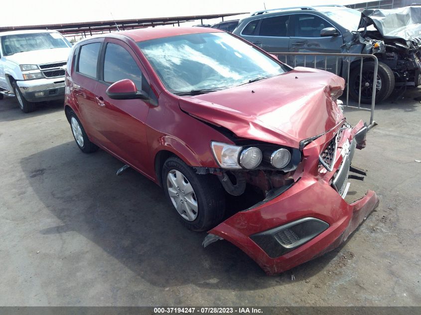 2013 CHEVROLET SONIC LS - 1G1JA6SH2D4167555