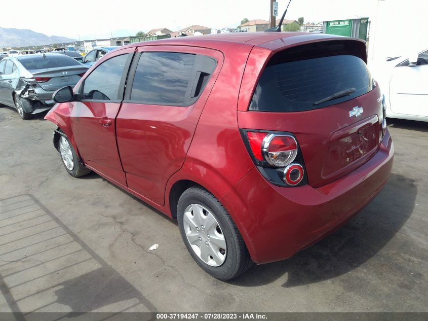 2013 CHEVROLET SONIC LS - 1G1JA6SH2D4167555