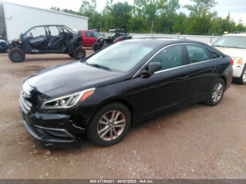 2016 HYUNDAI SONATA 2.4L SE - 5NPE24AF0GH377404