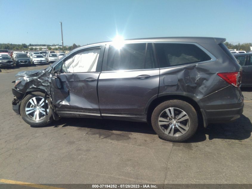 2016 HONDA PILOT EX-L - 5FNYF6H57GB040169