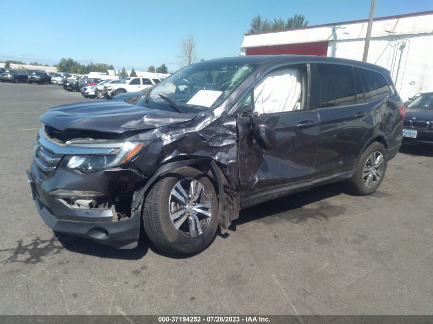 2016 HONDA PILOT EX-L - 5FNYF6H57GB040169