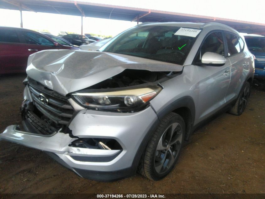 2016 HYUNDAI TUCSON LIMITED/SPORT AND ECO/SE - KM8J33A25GU164954