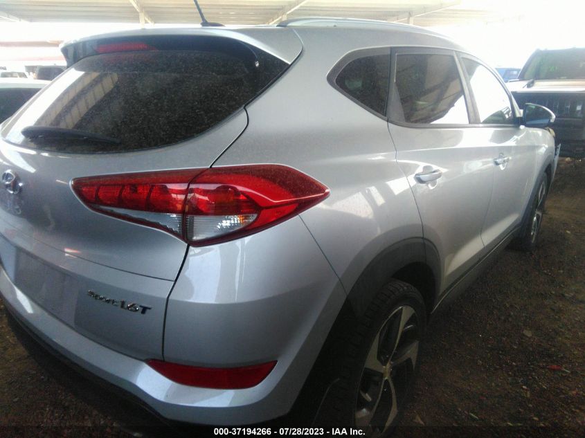 2016 HYUNDAI TUCSON LIMITED/SPORT AND ECO/SE - KM8J33A25GU164954