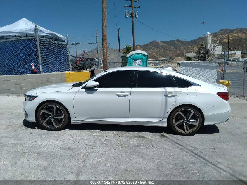 2020 HONDA ACCORD SEDAN SPORT - 1HGCV1F31LA117396