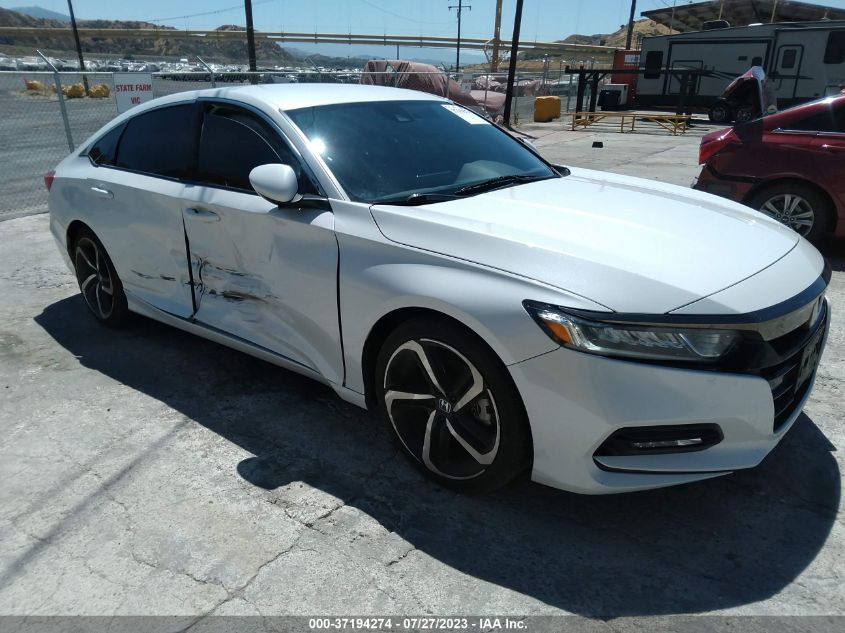 2020 HONDA ACCORD SEDAN SPORT - 1HGCV1F31LA117396