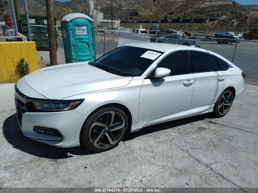 2020 HONDA ACCORD SEDAN SPORT - 1HGCV1F31LA117396