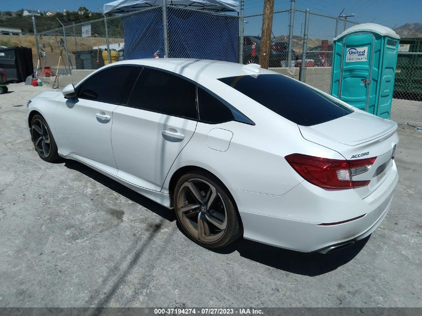 2020 HONDA ACCORD SEDAN SPORT - 1HGCV1F31LA117396