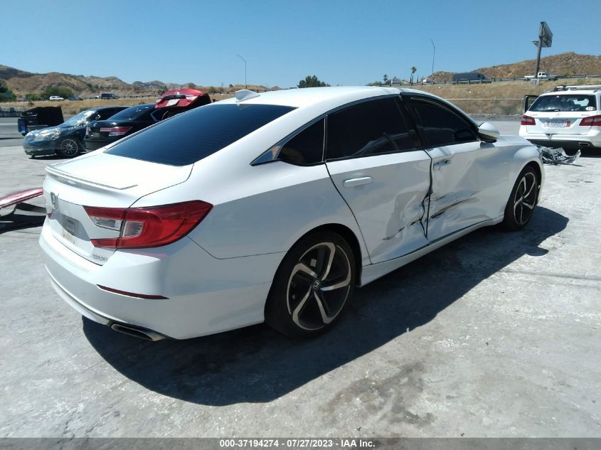 2020 HONDA ACCORD SEDAN SPORT - 1HGCV1F31LA117396