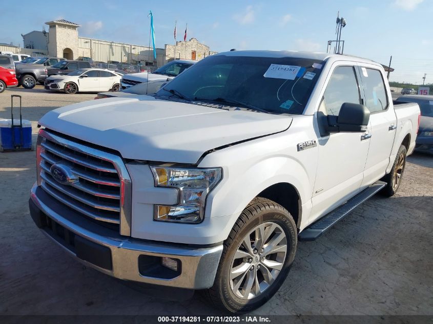 2016 FORD F-150 XL/LARIAT/XLT - 1FTEW1CP2GKE81337