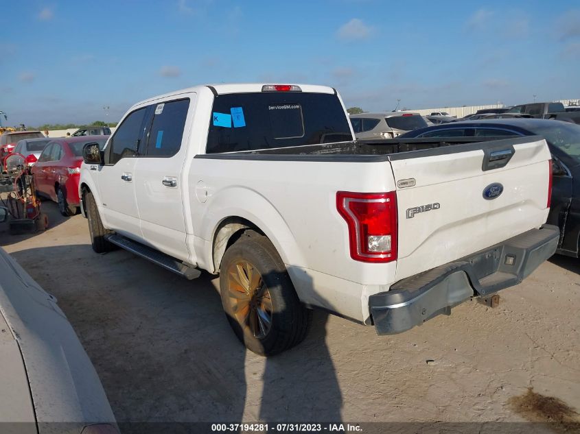 2016 FORD F-150 XL/LARIAT/XLT - 1FTEW1CP2GKE81337