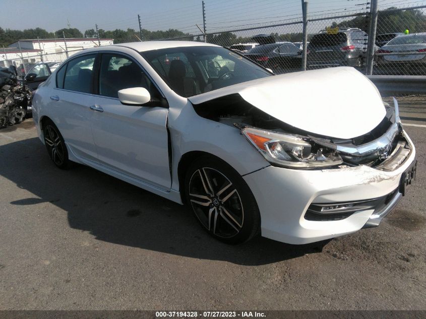 2017 HONDA ACCORD SEDAN SPORT - 1HGCR2F67HA137731
