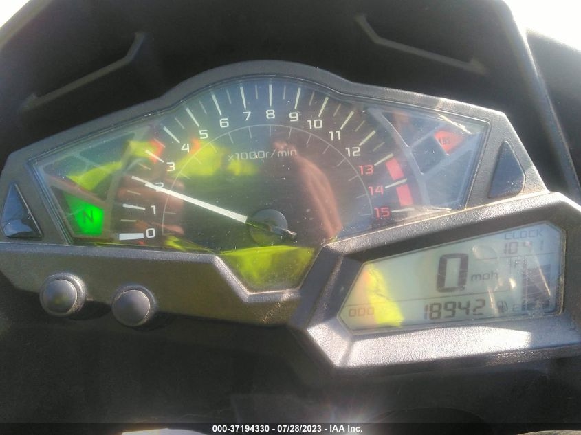 2015 KAWASAKI EX300 B - JKAEX8B10FDA22004