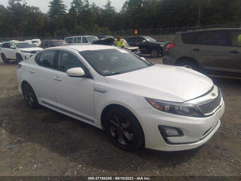 2015 KIA OPTIMA HYBRID - KNAGM4AD8F5088669