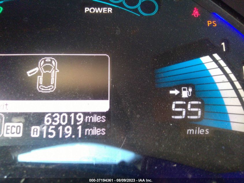 2015 NISSAN LEAF SL - 1N4AZ0CP2FC314121