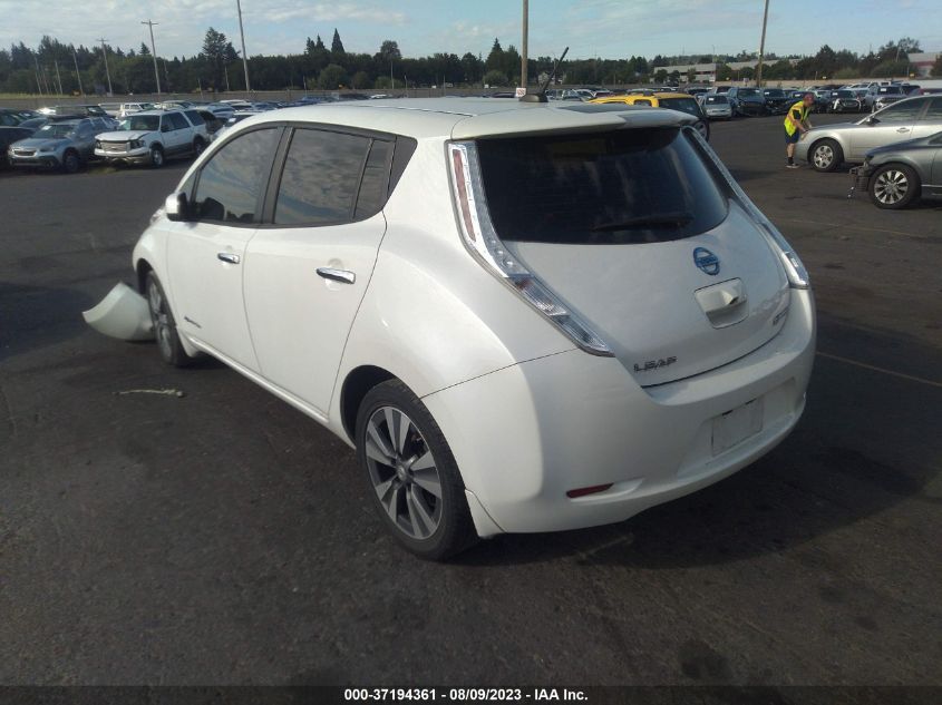 2015 NISSAN LEAF SL - 1N4AZ0CP2FC314121