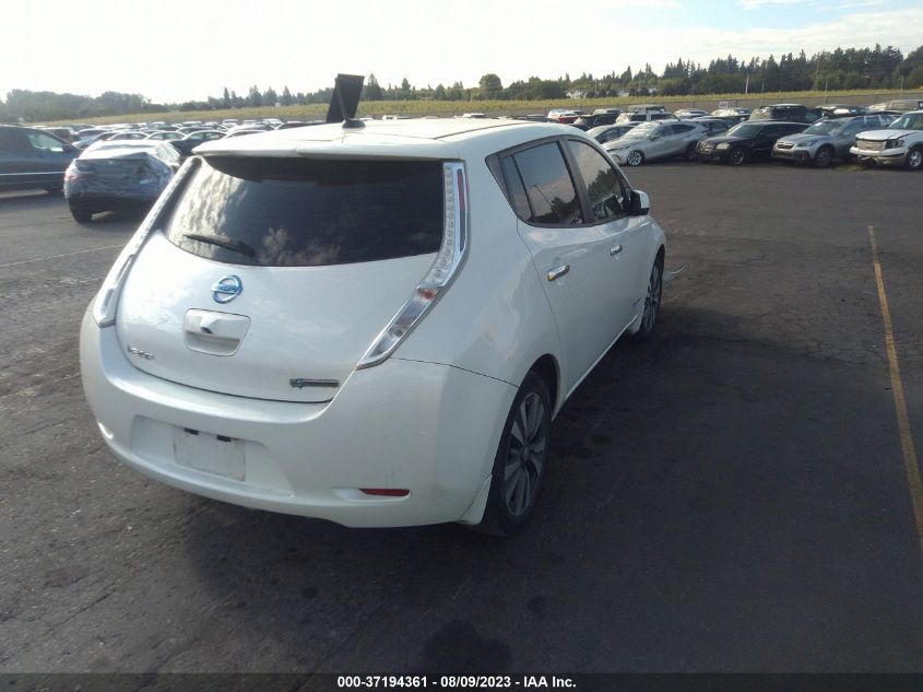 2015 NISSAN LEAF SL - 1N4AZ0CP2FC314121