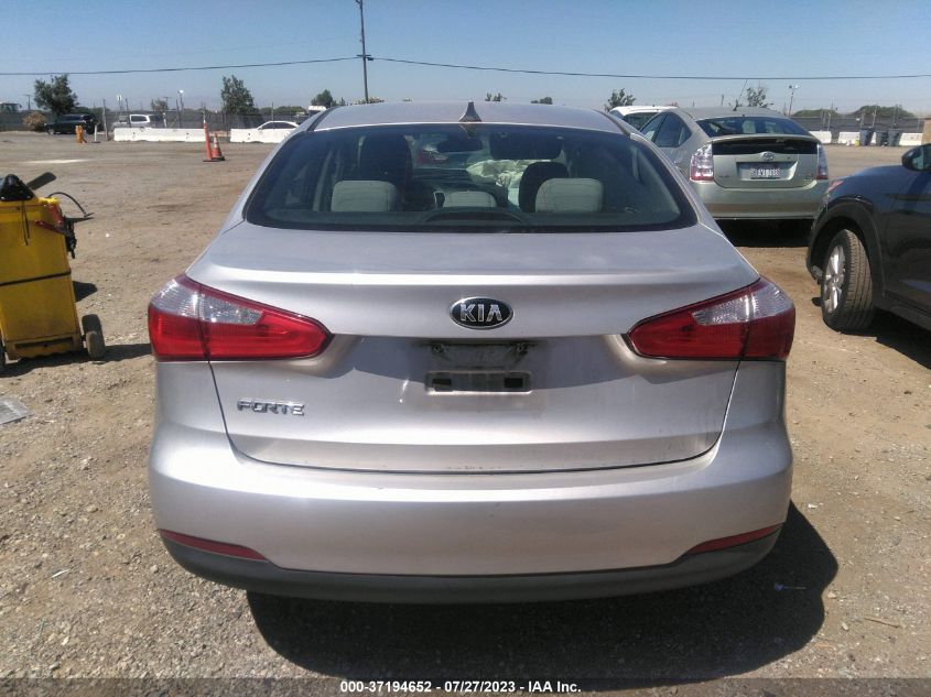 2015 KIA FORTE LX - KNAFX4A63F5276925