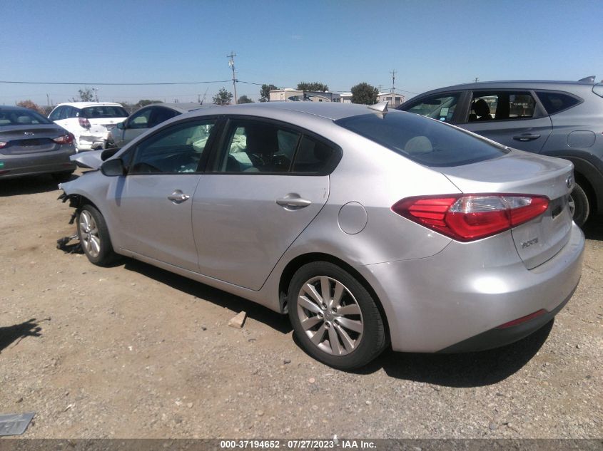 2015 KIA FORTE LX - KNAFX4A63F5276925