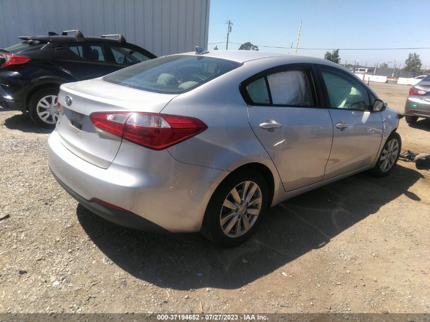 2015 KIA FORTE LX - KNAFX4A63F5276925