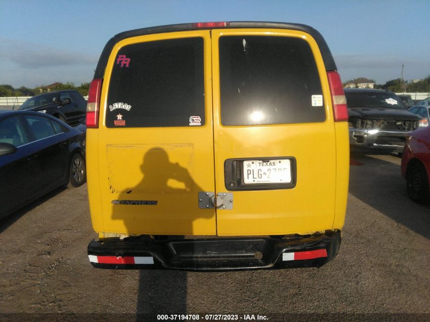 2013 CHEVROLET EXPRESS CARGO VAN - 1GCSGAFXXD1120984