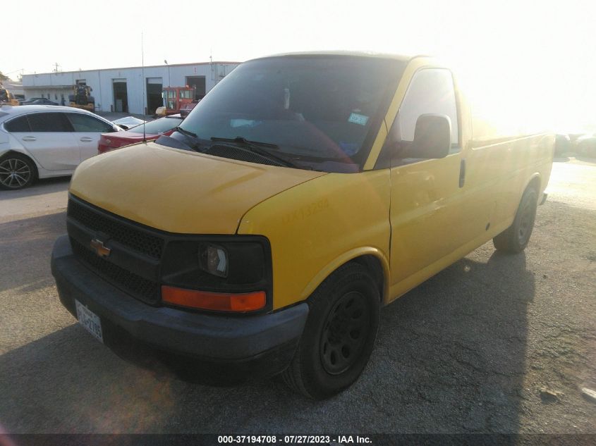 2013 CHEVROLET EXPRESS CARGO VAN - 1GCSGAFXXD1120984