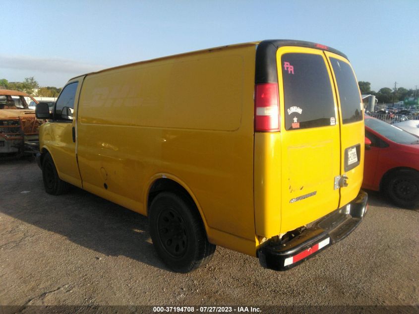 2013 CHEVROLET EXPRESS CARGO VAN - 1GCSGAFXXD1120984