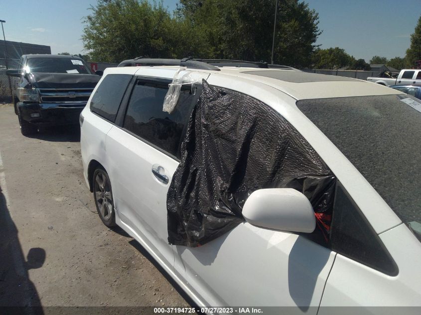2014 TOYOTA SIENNA SE - 5TDXK3DCXES463718
