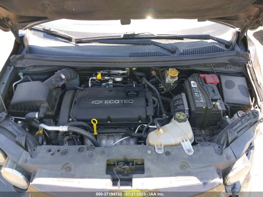 2013 CHEVROLET SONIC LT - 1G1JC5SG3D4123902