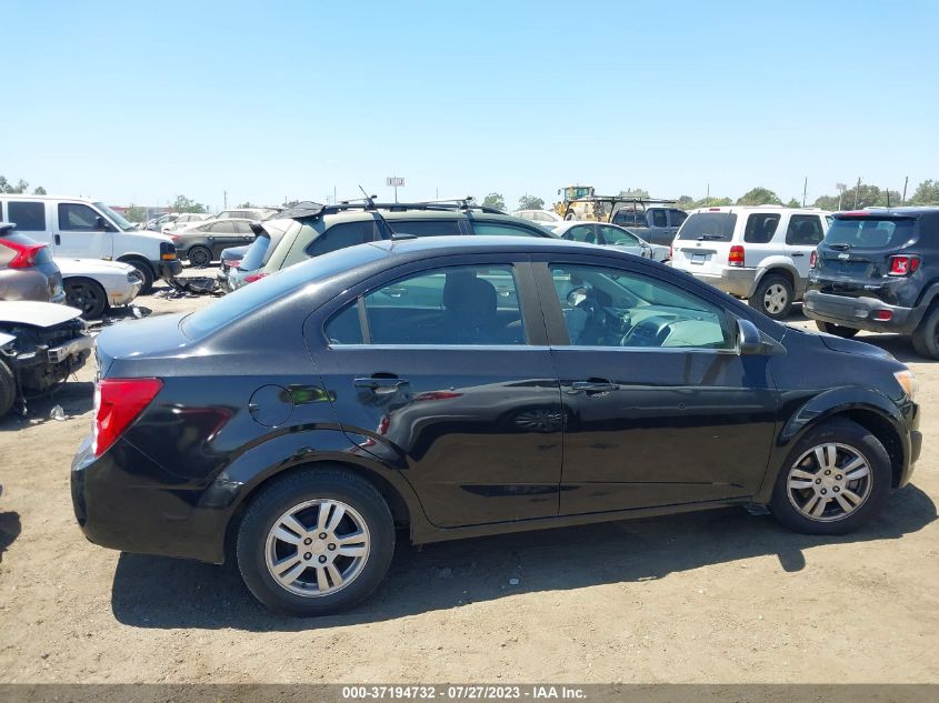 2013 CHEVROLET SONIC LT - 1G1JC5SG3D4123902