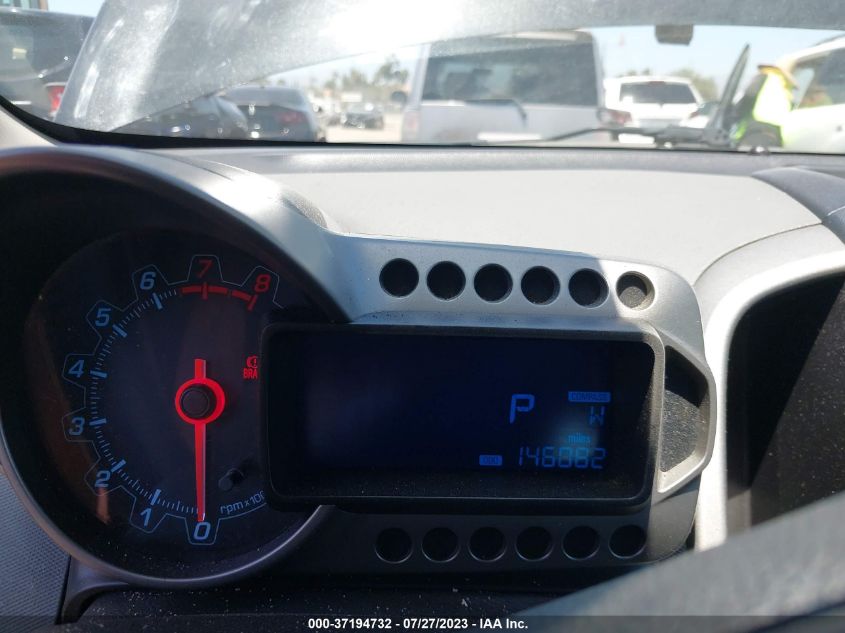 2013 CHEVROLET SONIC LT - 1G1JC5SG3D4123902