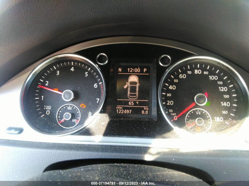 2013 VOLKSWAGEN CC LUX - WVWRP7AN8DE509008