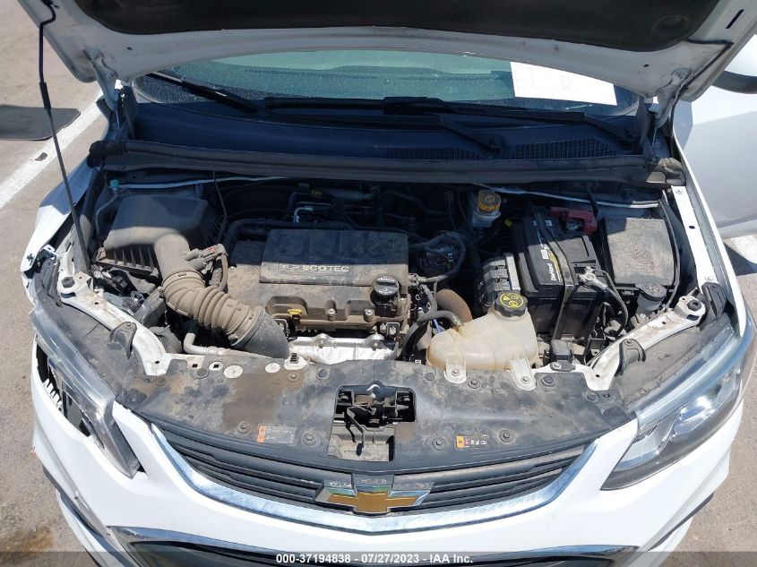 2020 CHEVROLET SONIC LT - 1G1JG6SBXL4109167