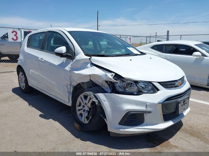 2020 CHEVROLET SONIC LT - 1G1JG6SBXL4109167