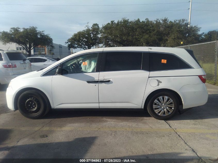 2013 HONDA ODYSSEY LX - 5FNRL5H20DB062510