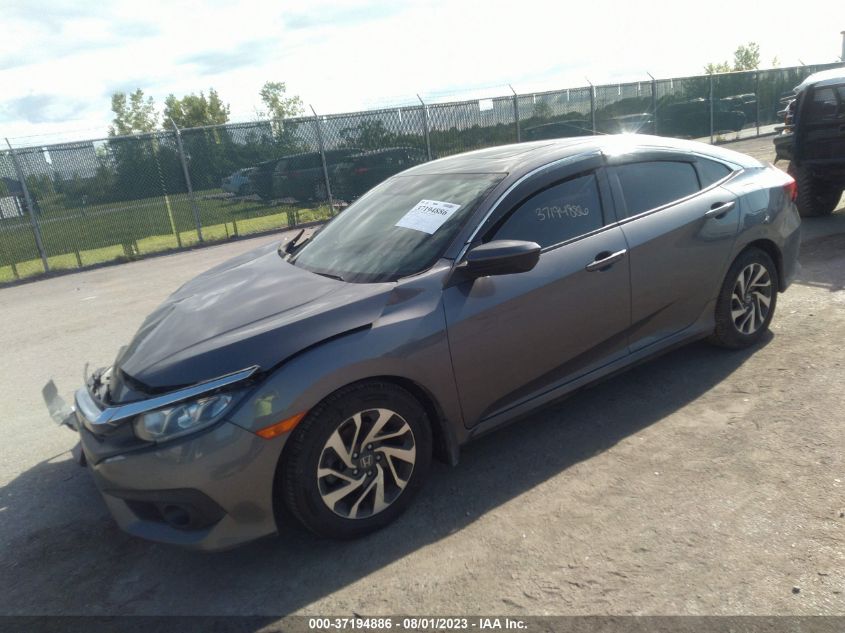 2018 HONDA CIVIC EX - 2HGFC2F85JH016171