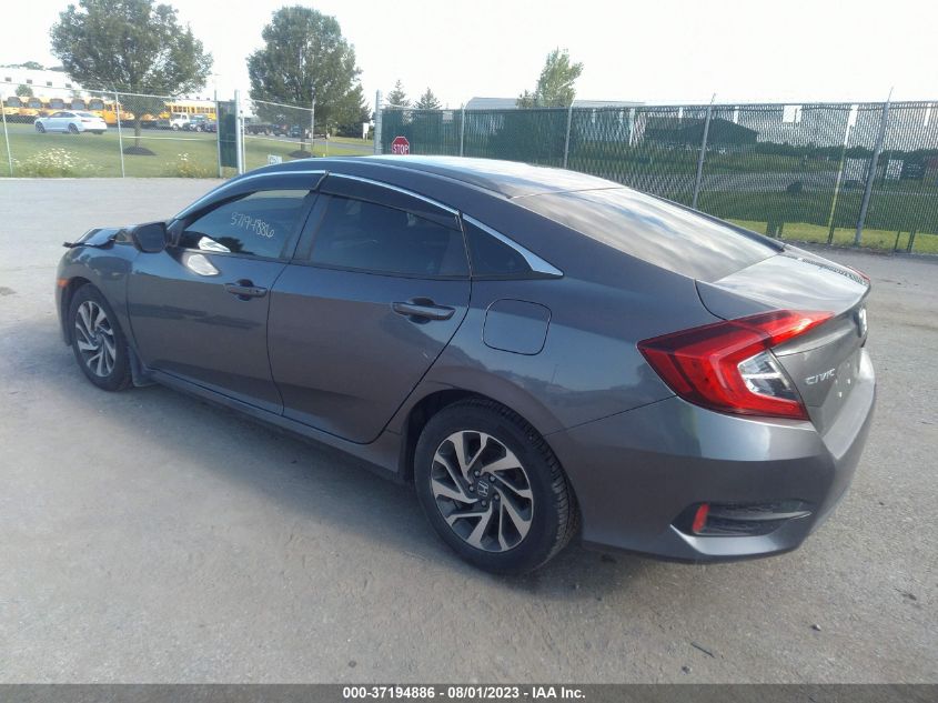 2018 HONDA CIVIC EX - 2HGFC2F85JH016171