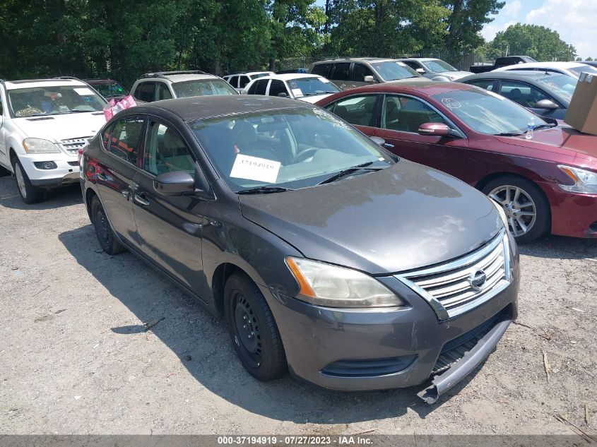 2013 NISSAN SENTRA SV - 3N1AB7AP7DL665962