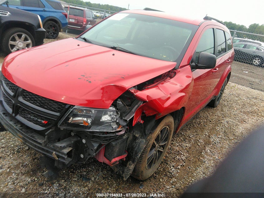 VIN 3C4PDCABXJT295777 2018 DODGE JOURNEY SE