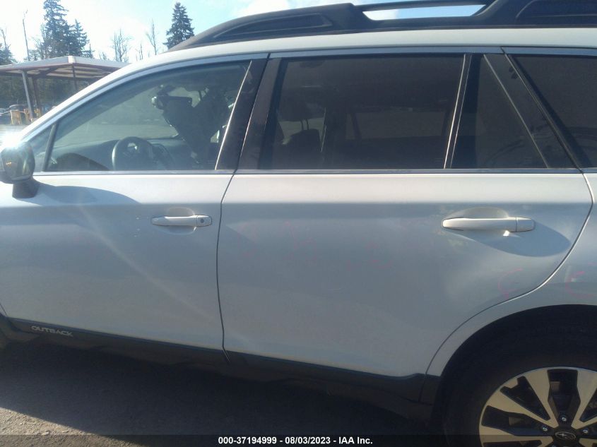 2017 SUBARU OUTBACK LIMITED - 4S4BSENC5H3326658