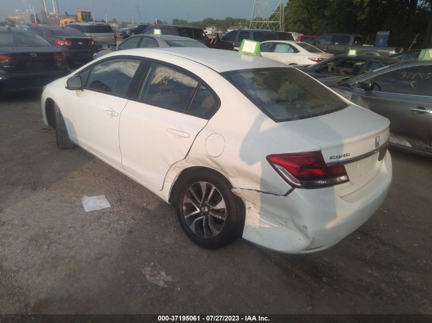 2015 HONDA CIVIC SEDAN EX - 2HGFB2F84FH504201