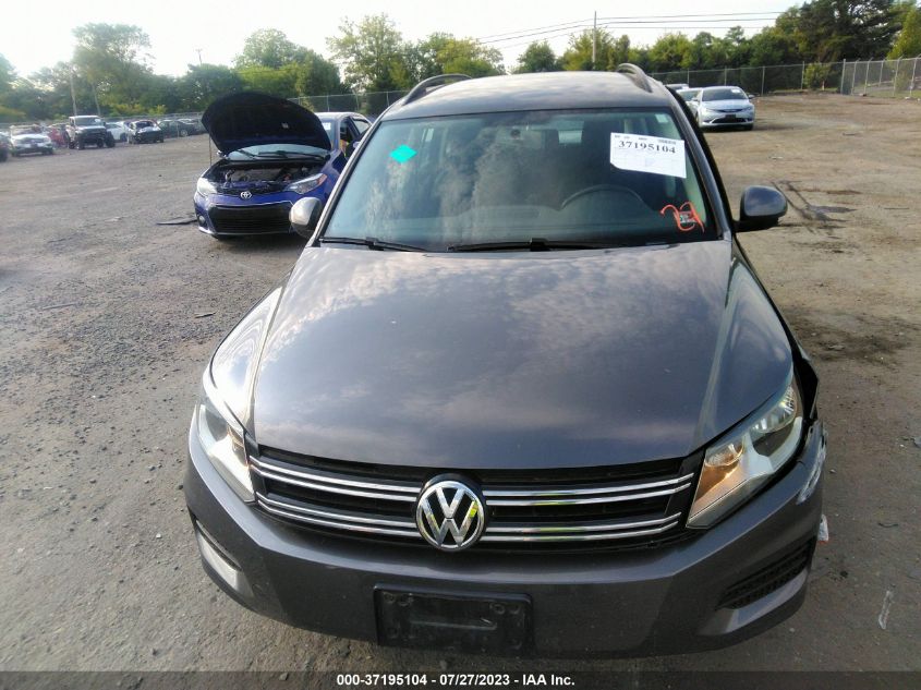 2015 VOLKSWAGEN TIGUAN S - WVGAV7AX5FW597965