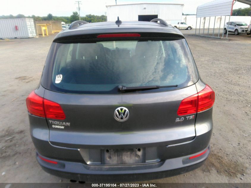 2015 VOLKSWAGEN TIGUAN S - WVGAV7AX5FW597965